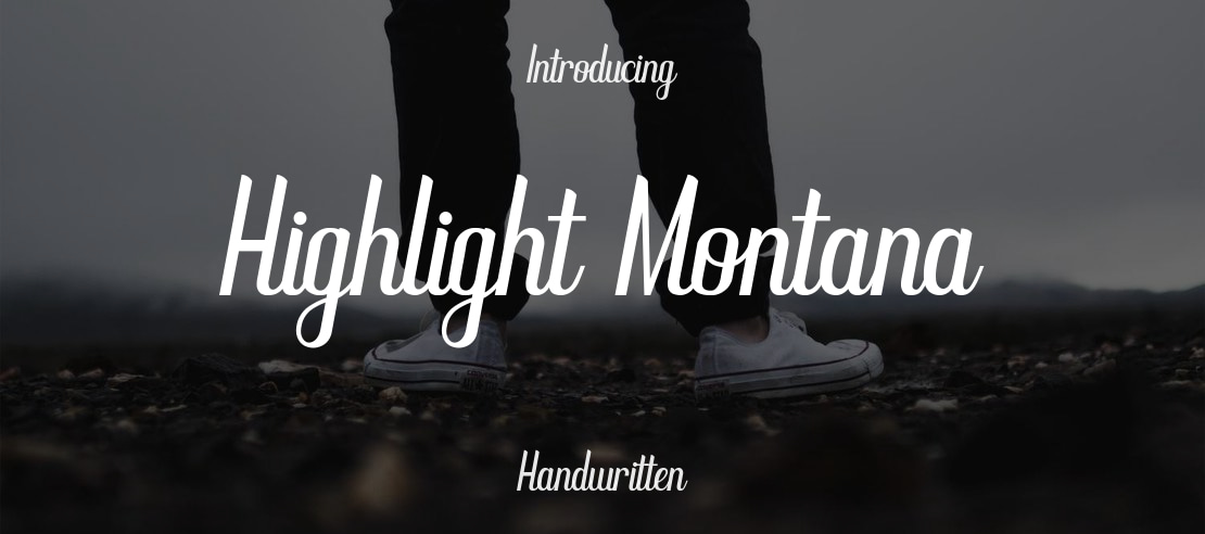 Highlight Montana Font