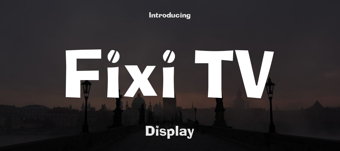 Fixi TV Font