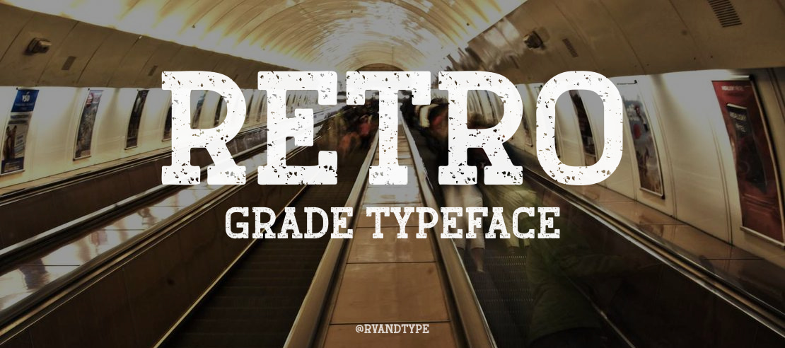 Retro Grade Font