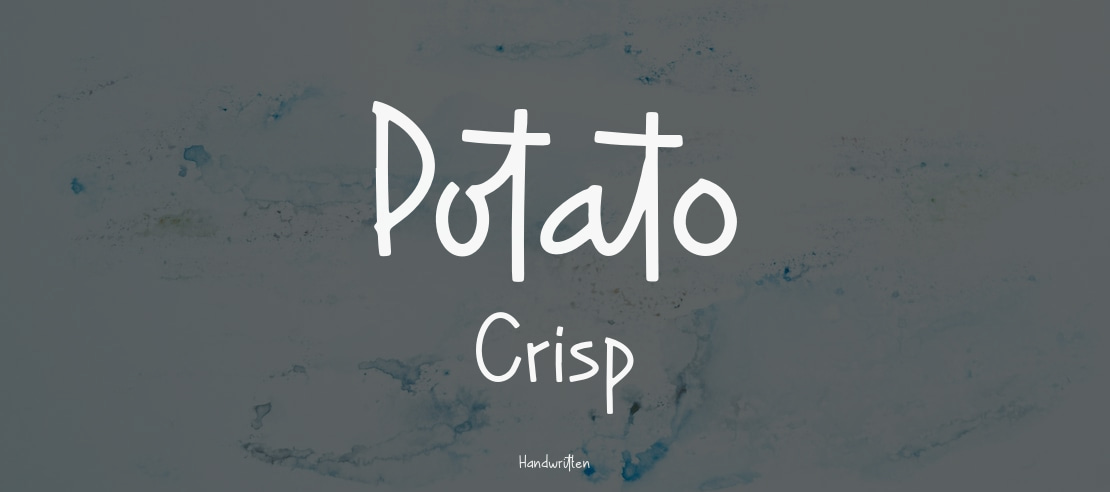 Potato Crisp Font