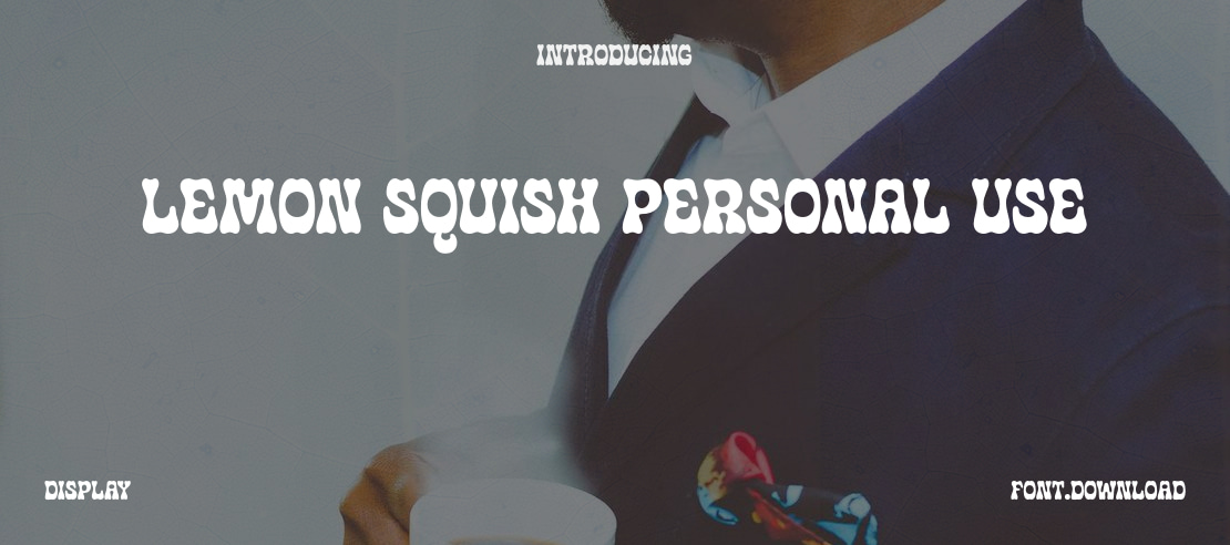 Lemon Squish PERSONAL USE Font