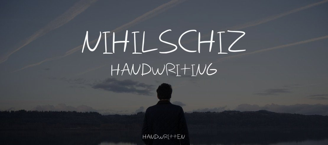 Nihilschiz Handwriting Font