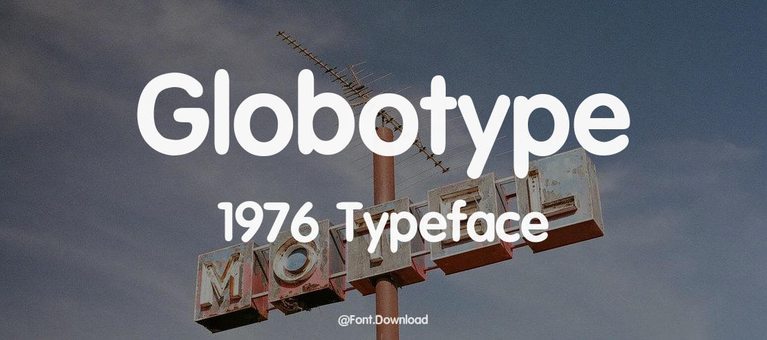Globotype 1976 Font