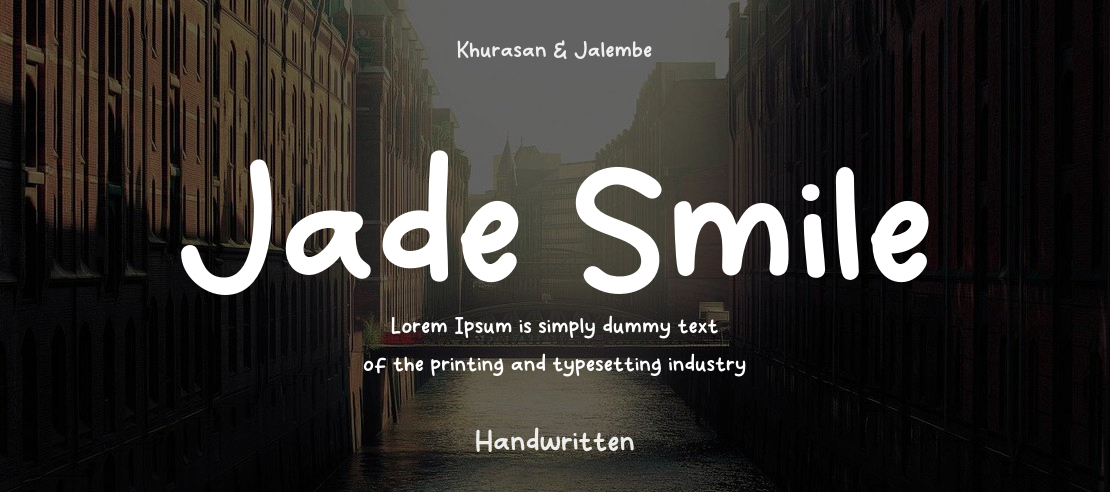 Jade Smile Font