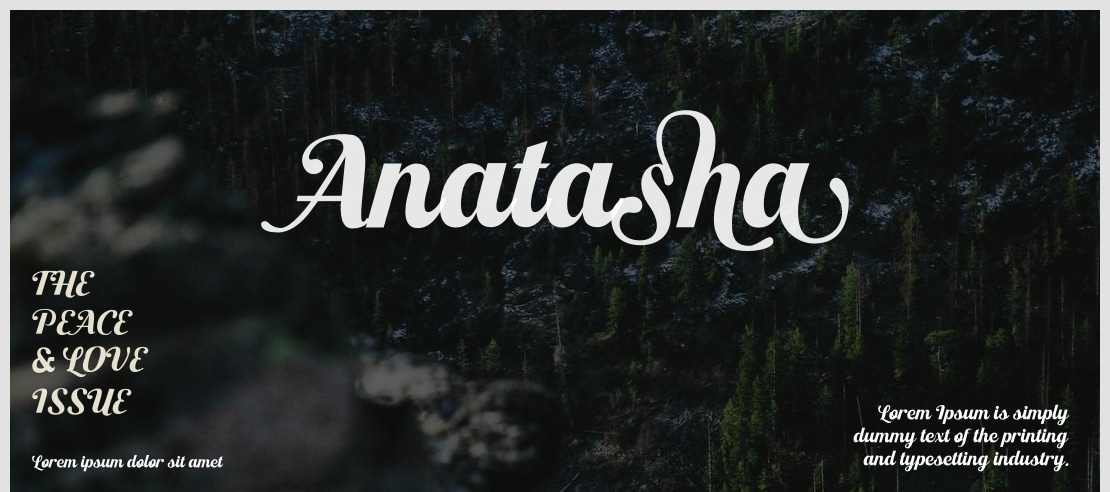 Anatasha Font