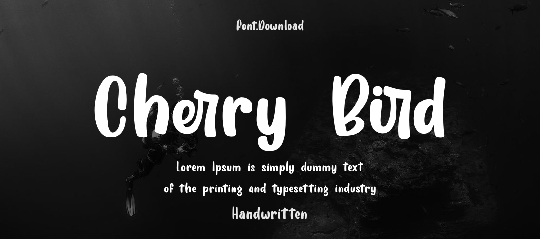 Cherry Bird Font