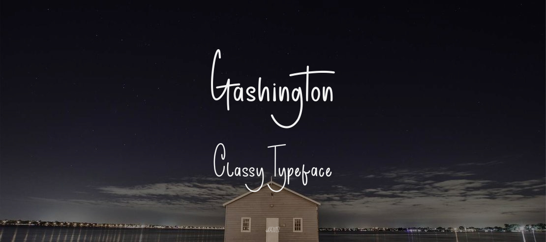 Gashington Classy Font