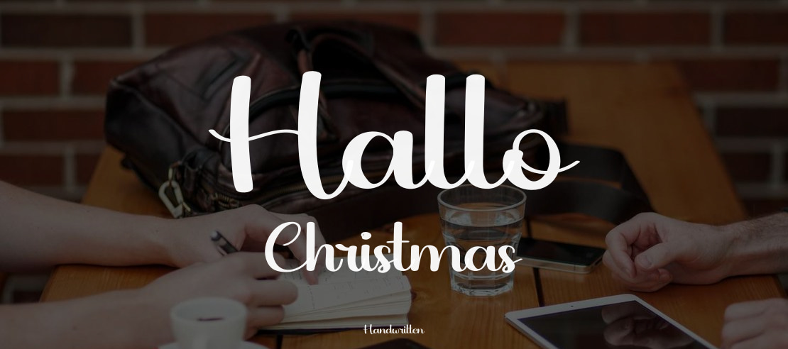 Hallo Christmas Font