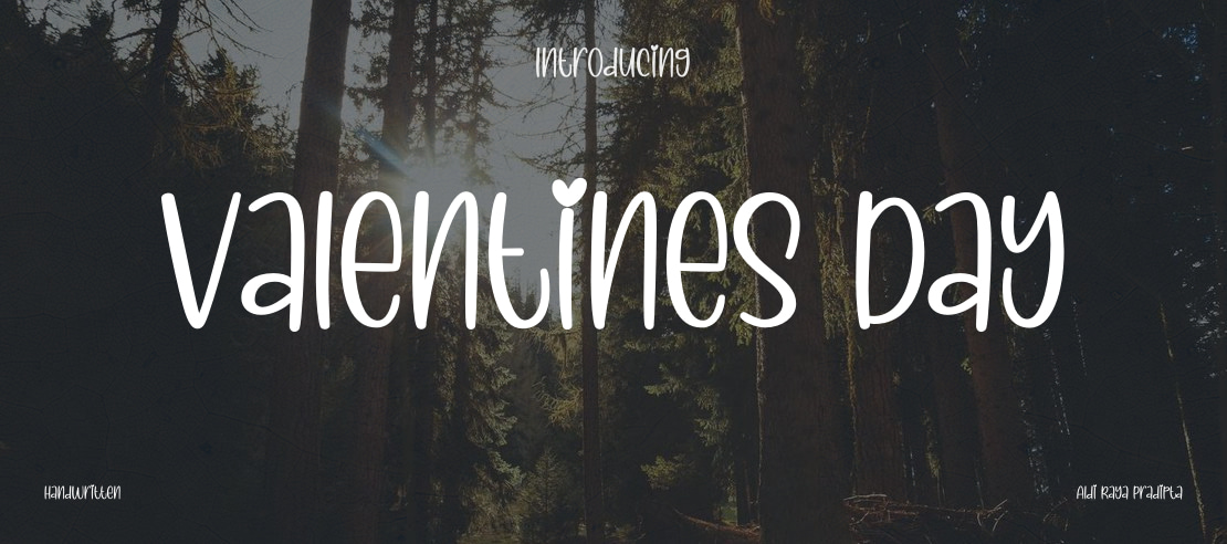 Valentines Day Font