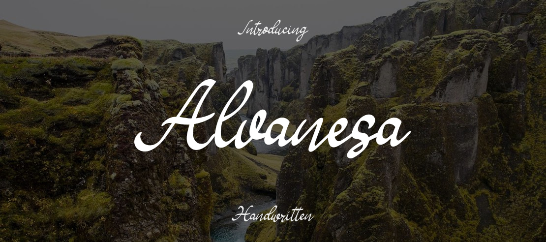Alvanesa Font