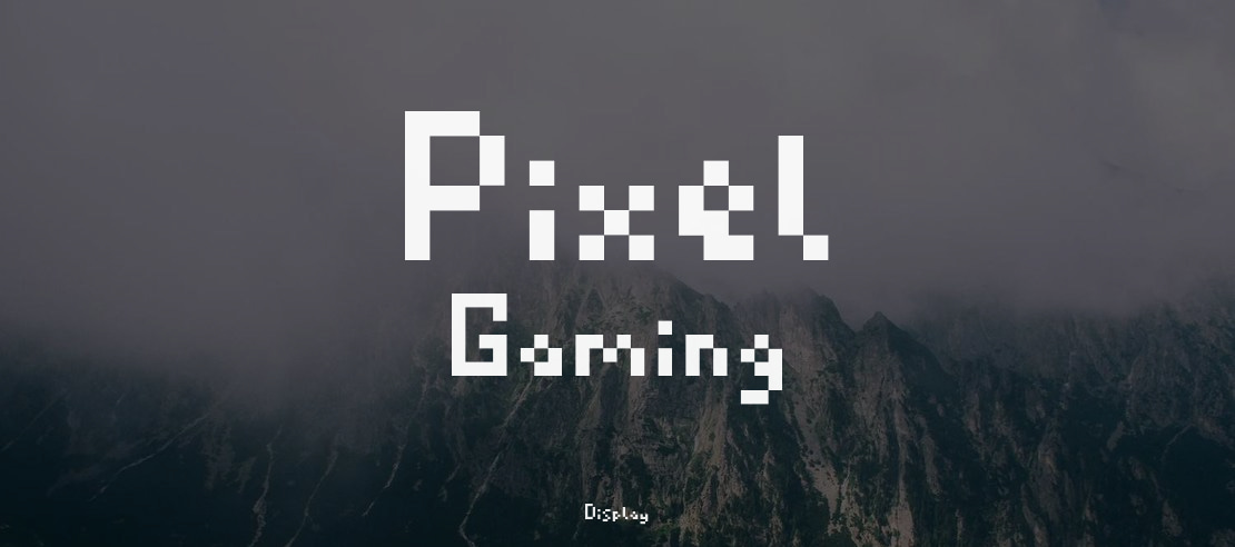 Pixel Gaming Font
