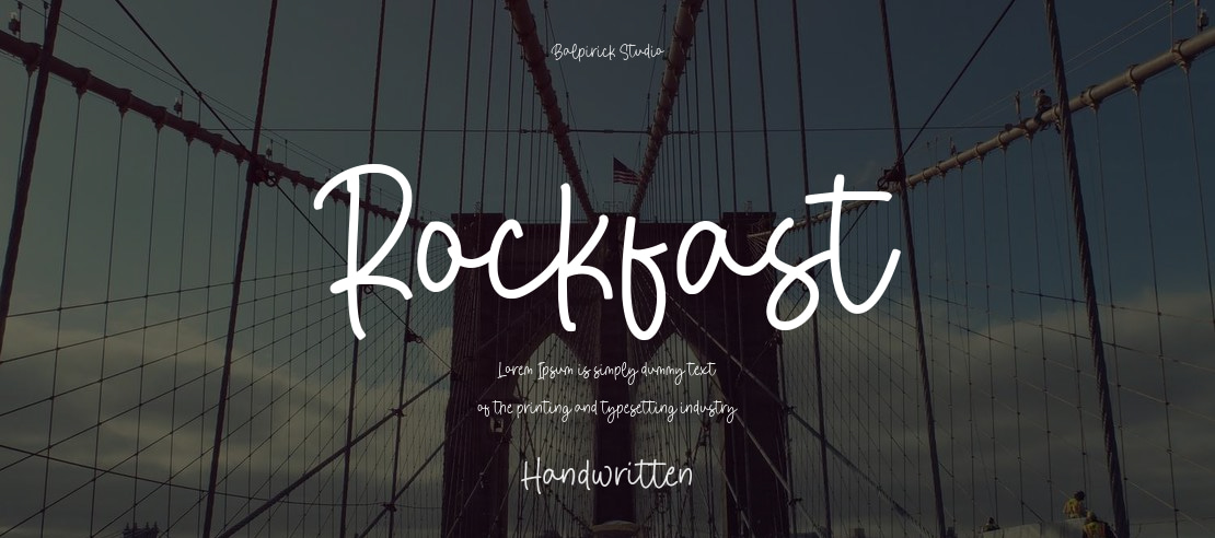 Rockfast Font