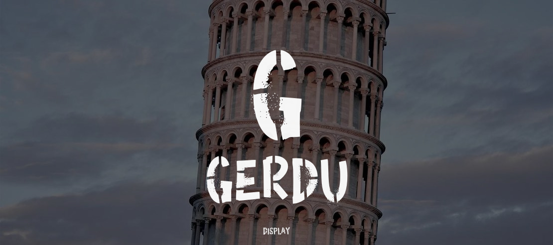 g Gerdu Font