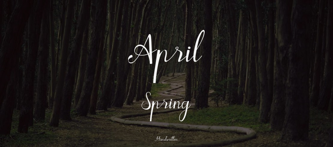 April Spring Font