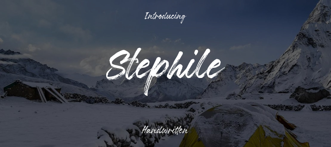 Stephile Font