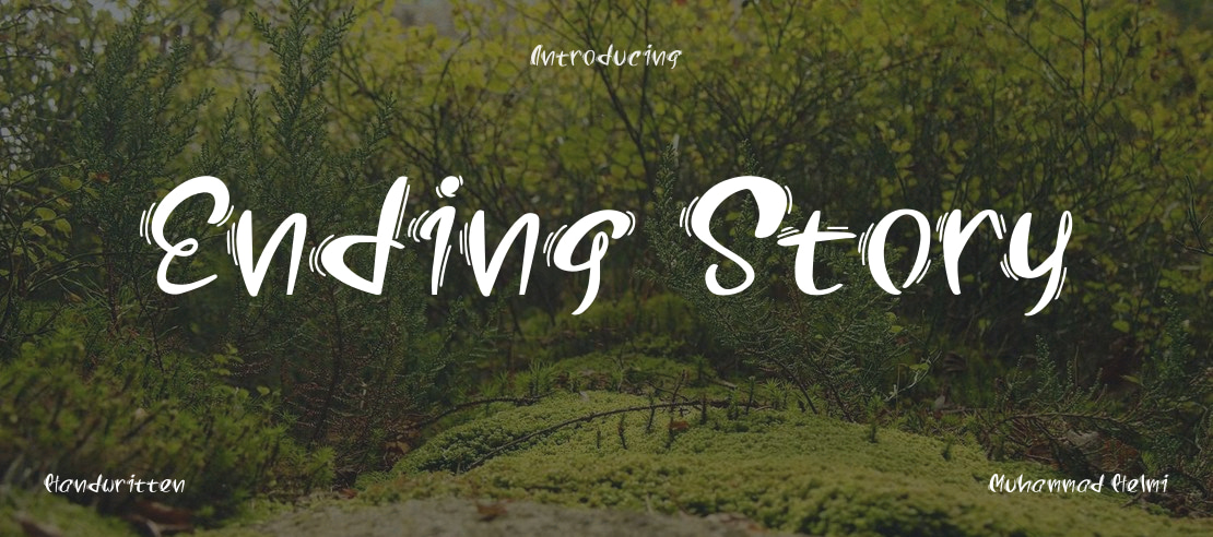 Ending Story Font