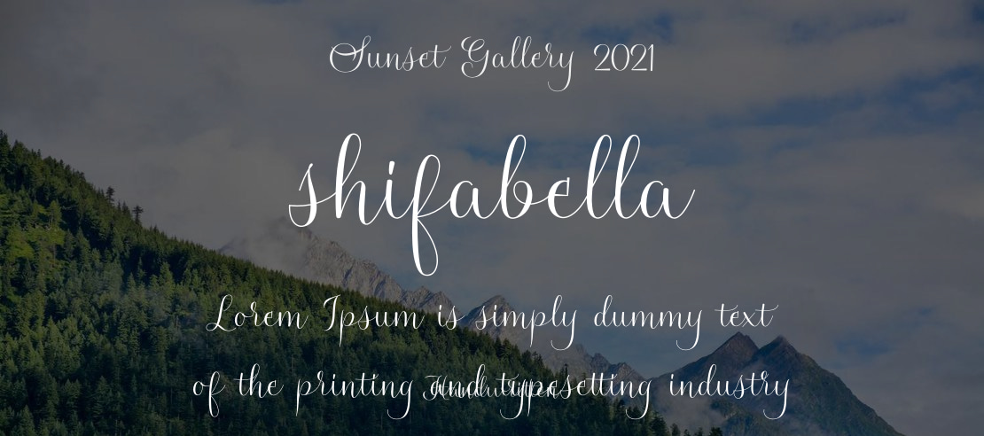 shifabella Font