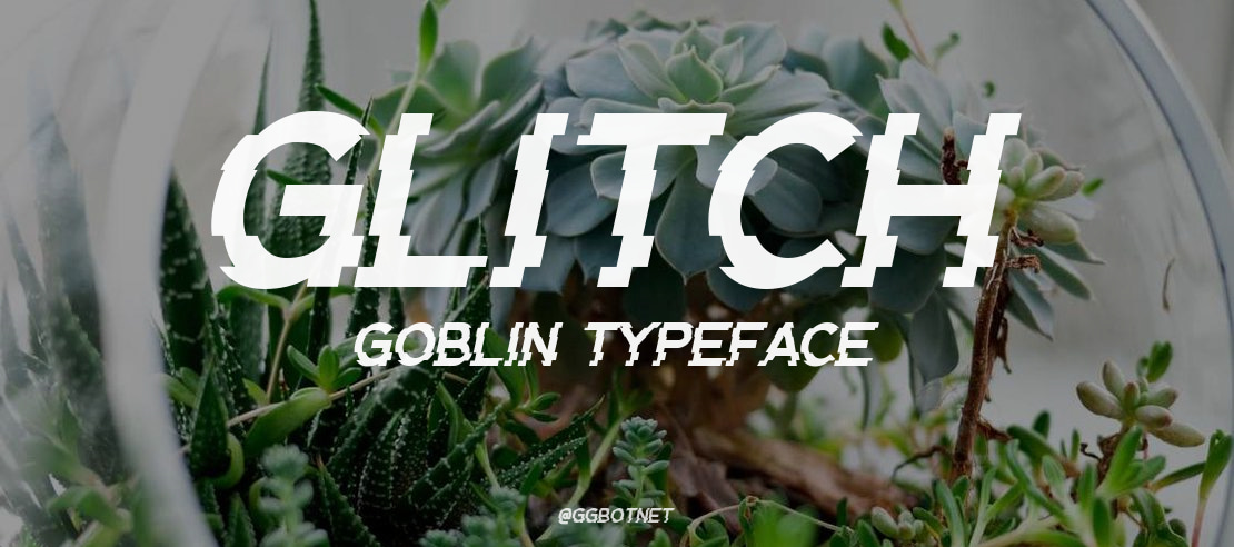 Glitch Goblin Font