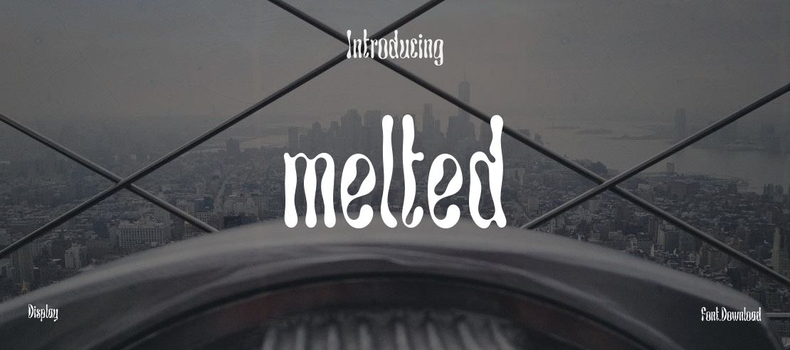 melted Font