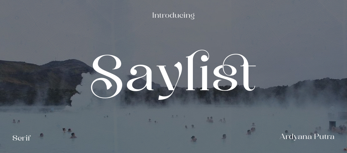 Saylist Font