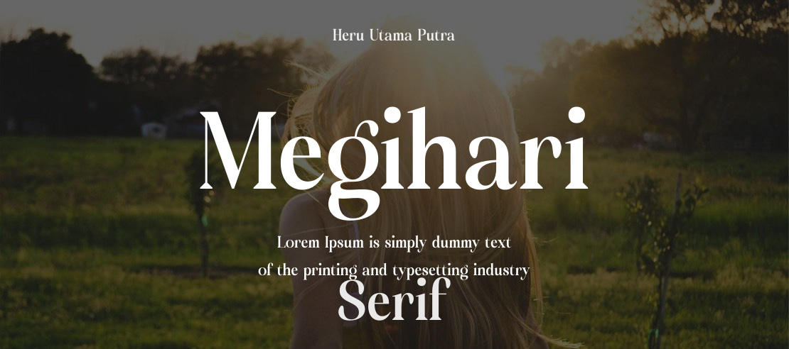 Megihari Font