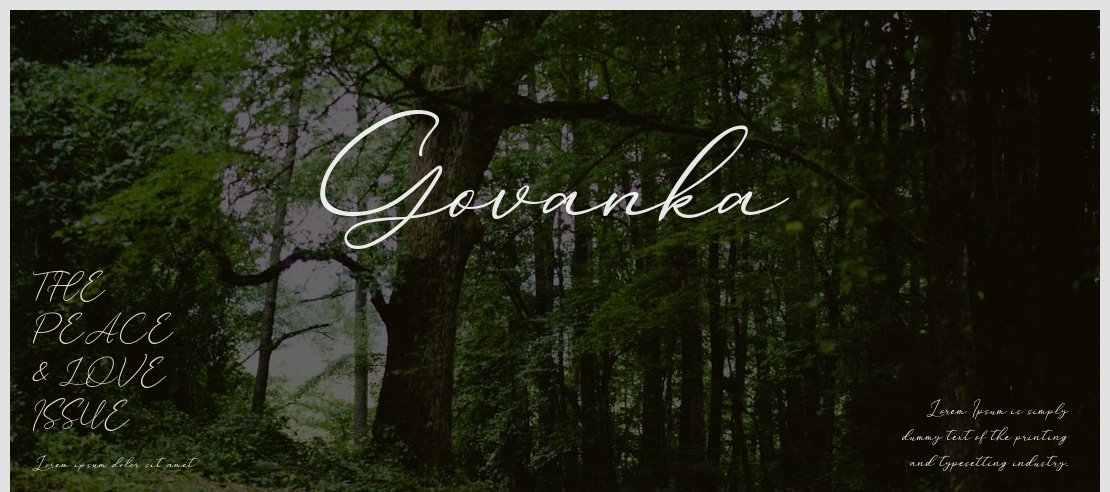 Govanka Font