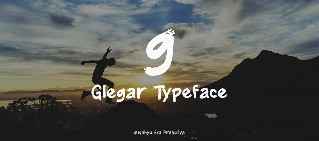 g Glegar Font