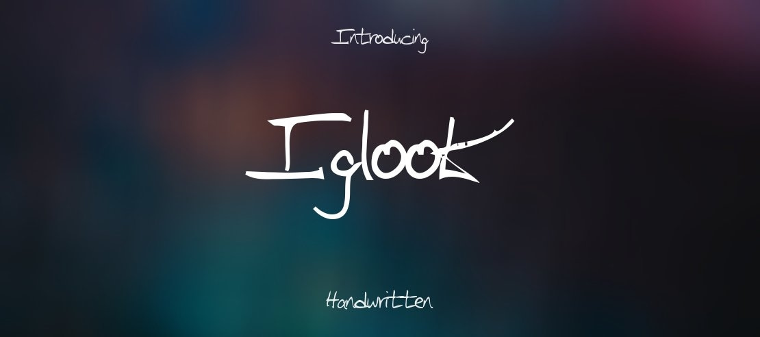 Iglook Font