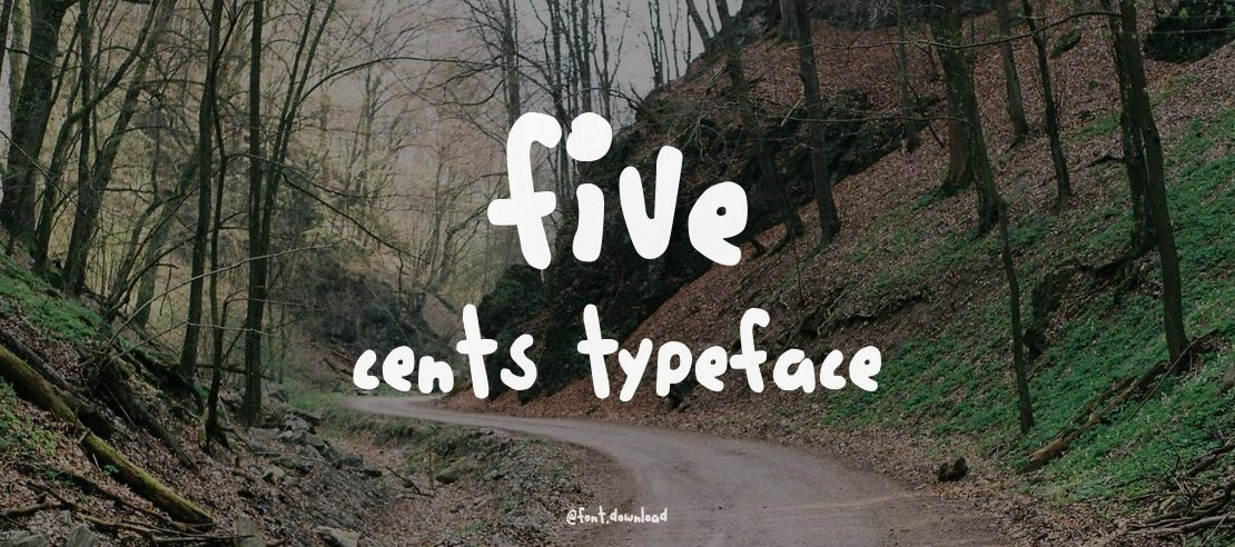 Five Cents Font