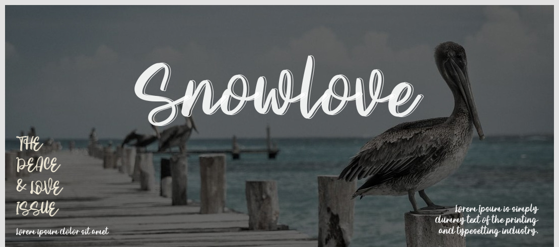 Snowlove Font