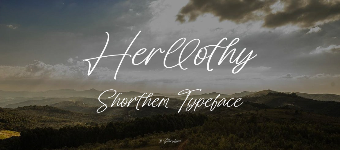 Herllothy Shorthem Font