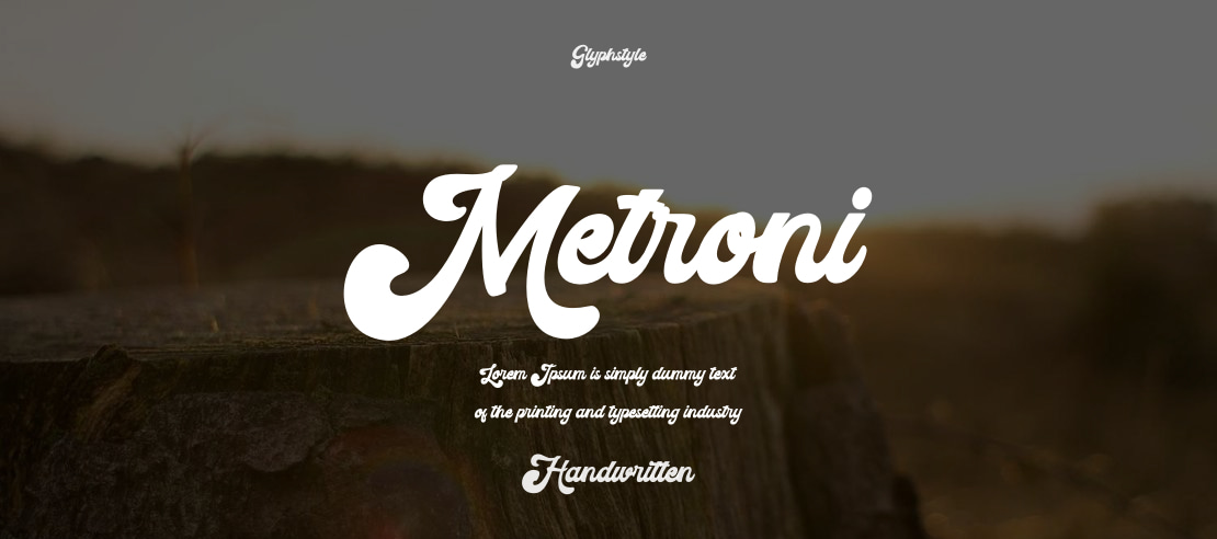 Metroni Font