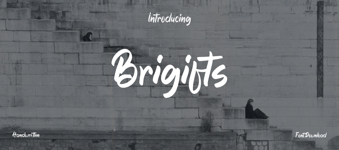 Brigifts Font