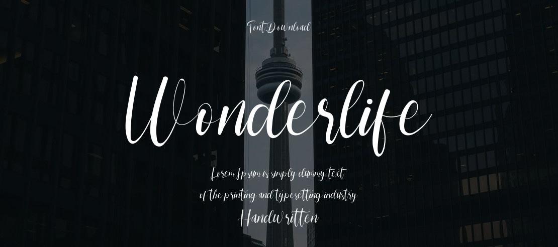 Wonderlife Font