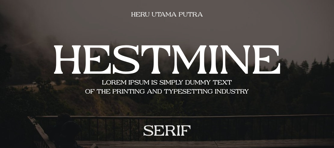 HESTMINE Font