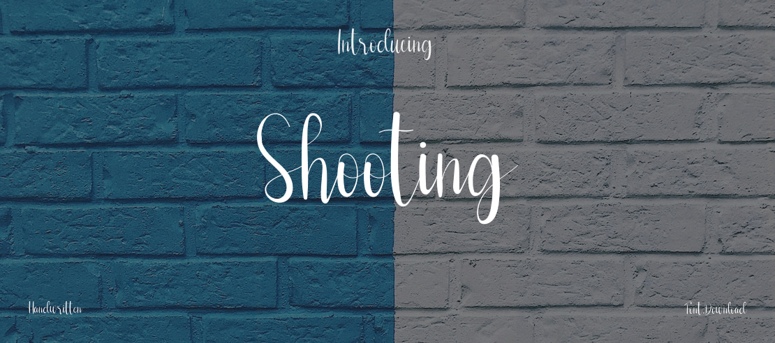 Shooting Font