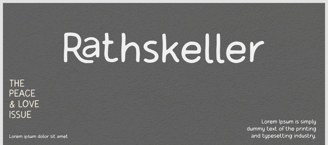 Rathskeller Font