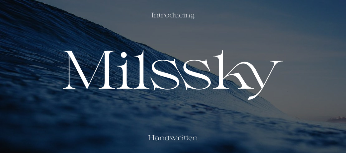 Milssky Font