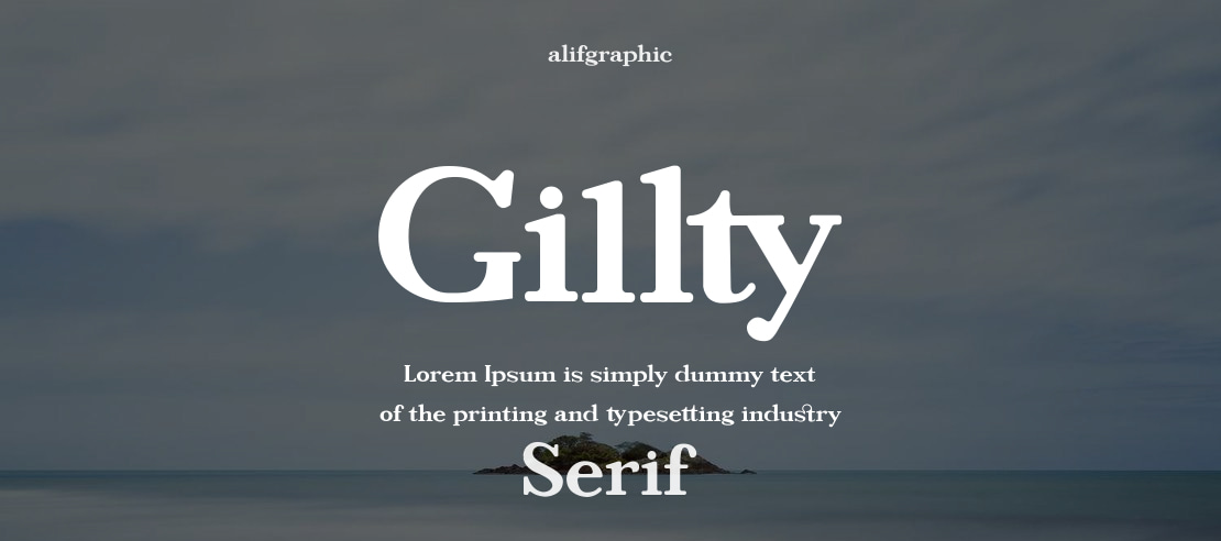 Gillty Font