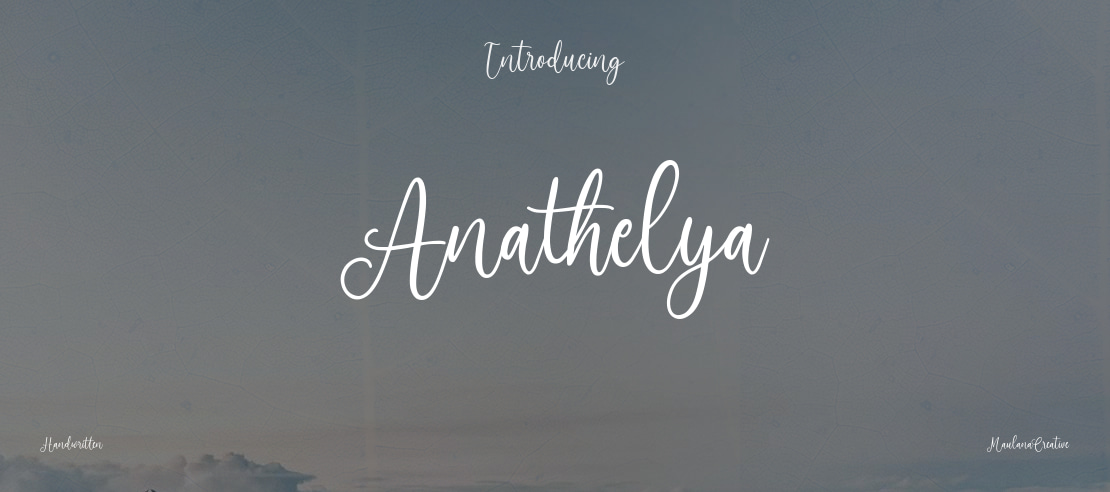 Anathelya Font