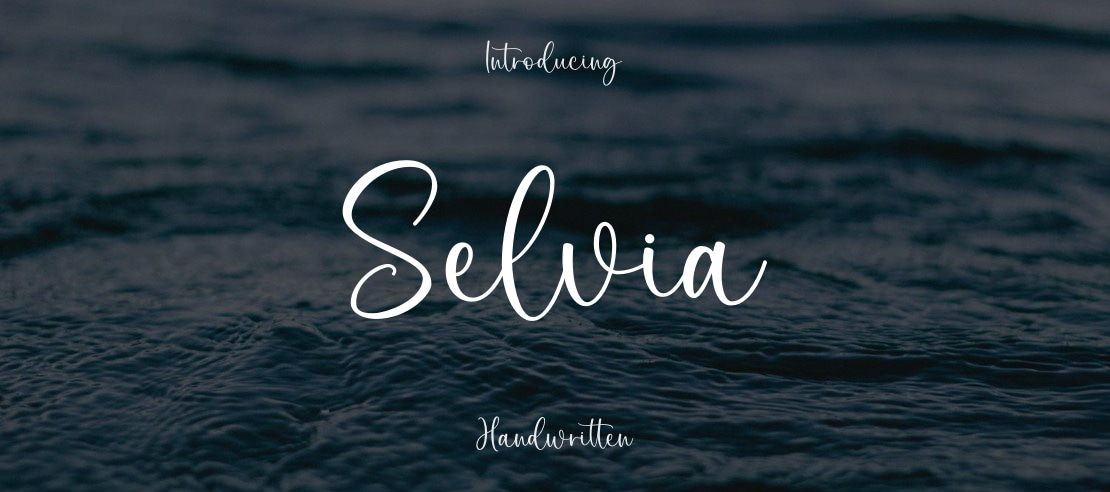 Selvia Font