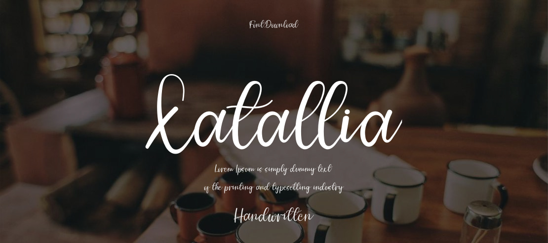 Xatallia Font