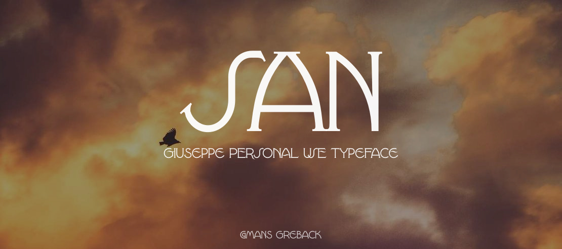 San Giuseppe PERSONAL USE Font