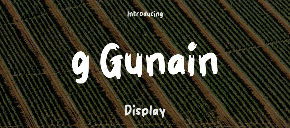 g Gunain Font