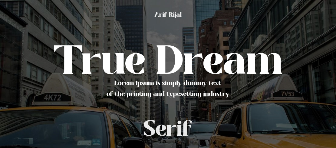 True Dream Font