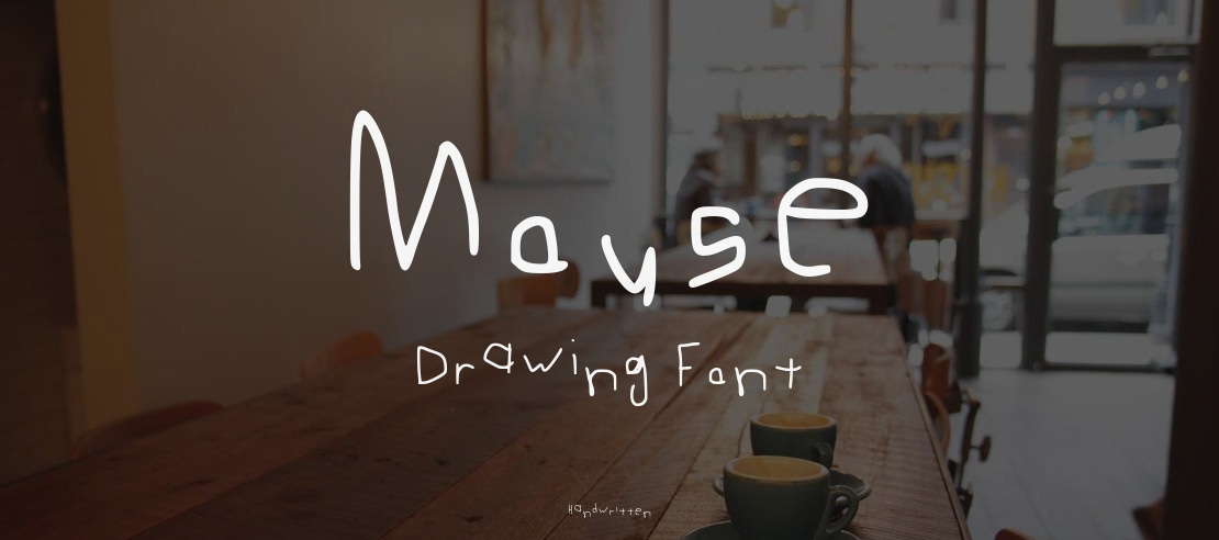 Mouse Drawing Font