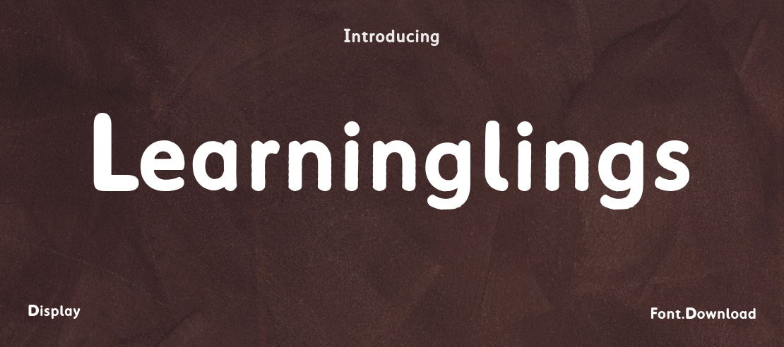 Learninglings Font