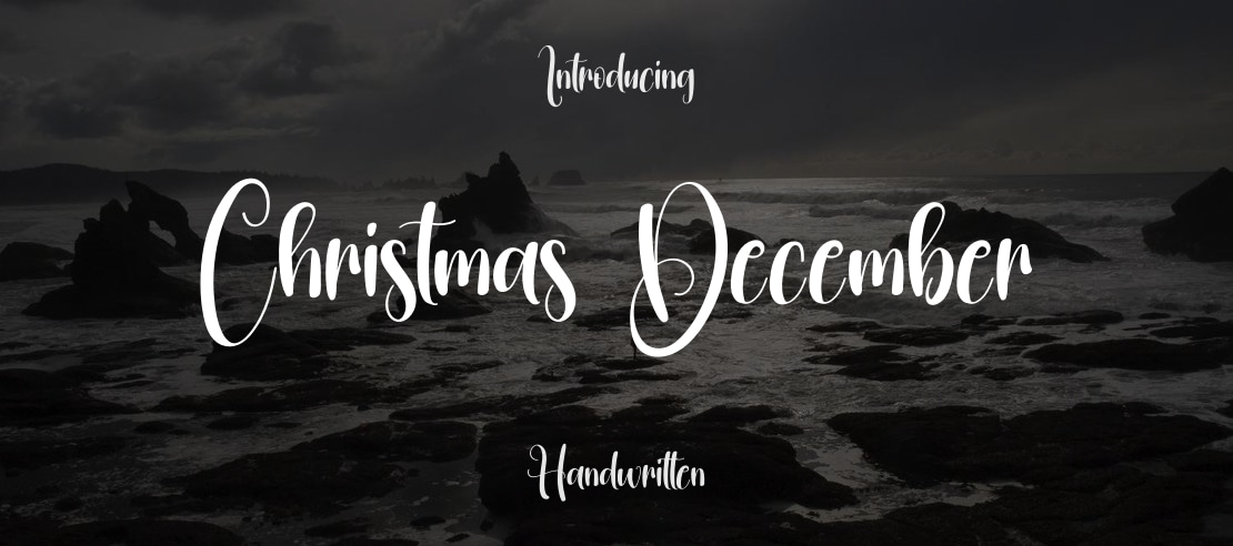 Christmas December Font