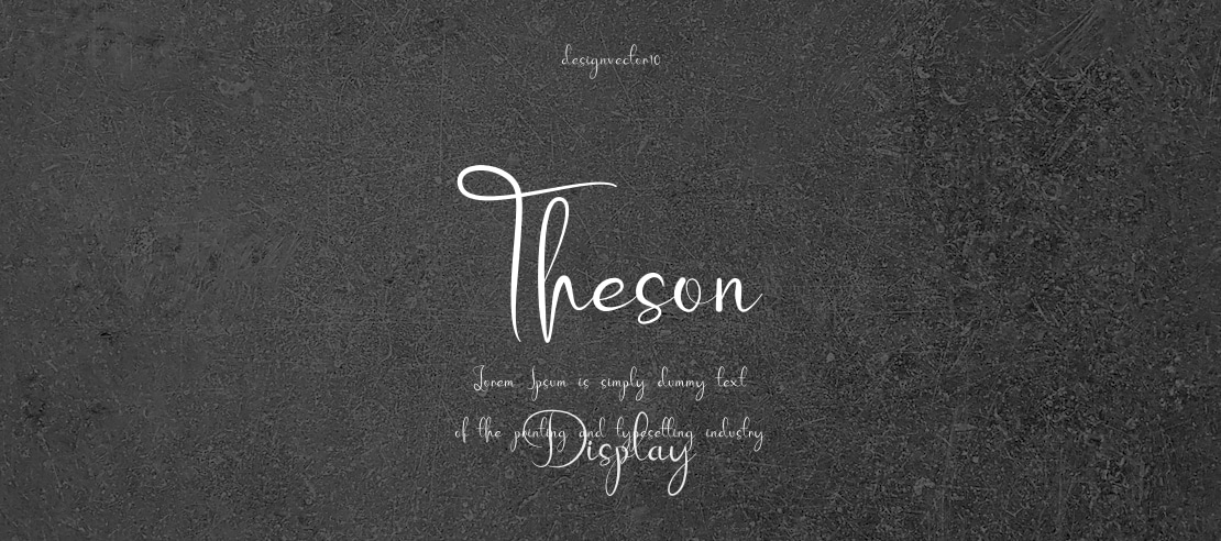 Theson Font