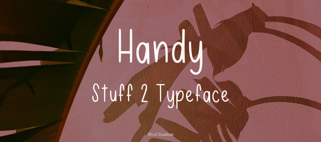 Handy Stuff 2 Font